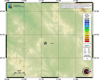 Mappa MCS - località