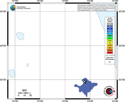 Mappa MCS - territori comuni