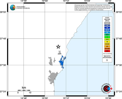 Mappa MCS - territori località