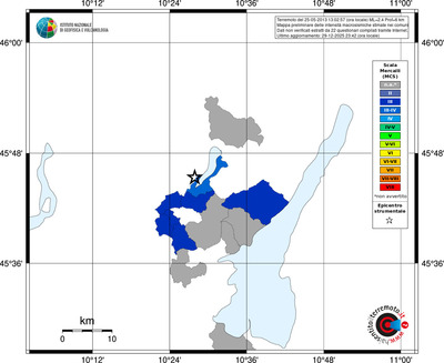 Mappa MCS - territori comuni