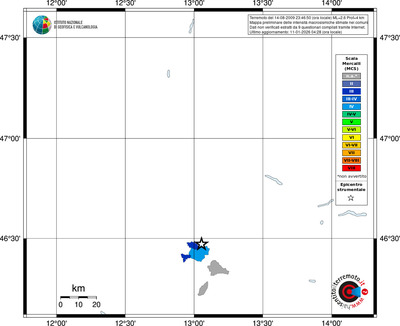 Mappa MCS - territori comuni