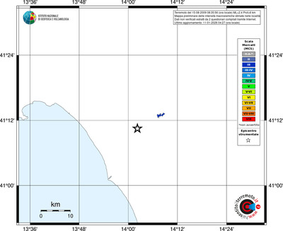 Mappa MCS - territori località