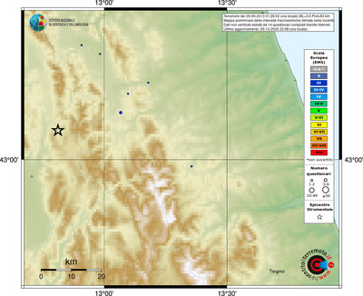 Mappa EMS - località