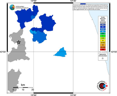 Mappa MCS - territori comuni