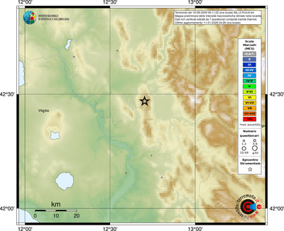 Mappa MCS - località