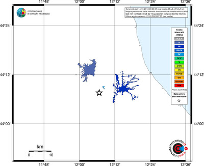 Mappa MCS - territori località