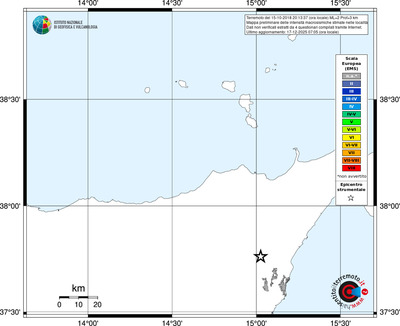 Mappa EMS - territori località