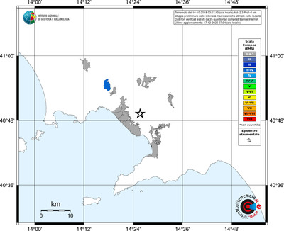 Mappa EMS - territori località