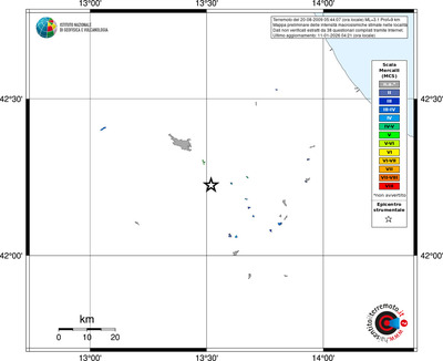 Mappa MCS - territori località