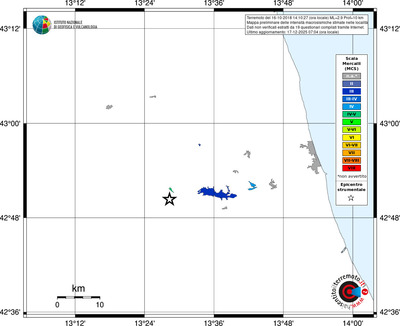 Mappa MCS - territori località