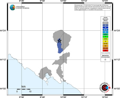 Mappa MCS - territori comuni