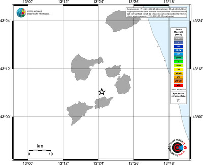 Mappa MCS - territori comuni
