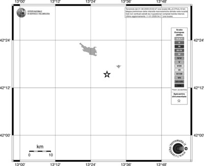 Mappa EMS - territori località