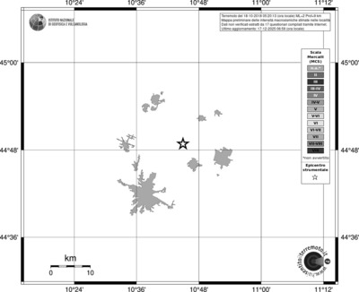 Mappa MCS - territori località