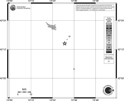 Mappa EMS - territori località