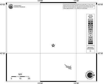 Mappa MCS - territori località