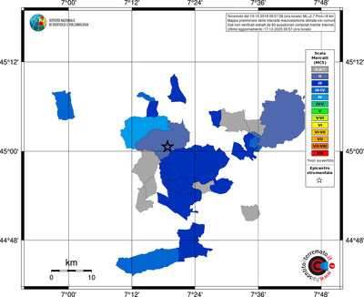 Mappa MCS - territori comuni