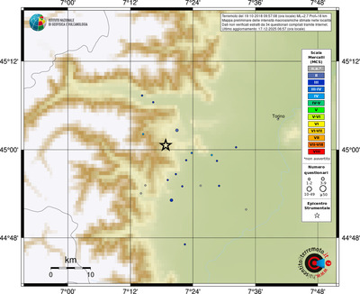 Mappa MCS - località