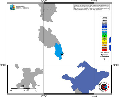 Mappa MCS - territori comuni