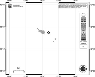 Mappa MCS - territori località