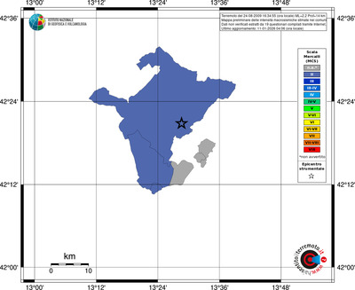 Mappa MCS - territori comuni