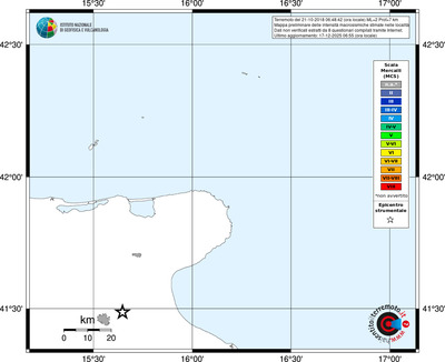 Mappa MCS - territori località