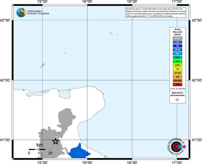 Mappa MCS - territori comuni