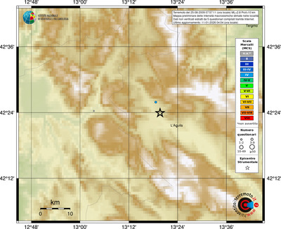 Mappa MCS - località