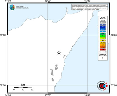 Mappa MCS - territori località