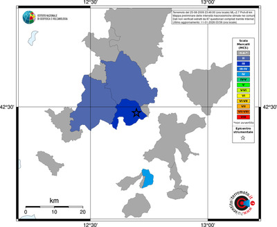 Mappa MCS - territori comuni