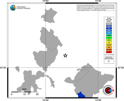 Mappa MCS - territori comuni