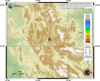 Mappa EMS - località