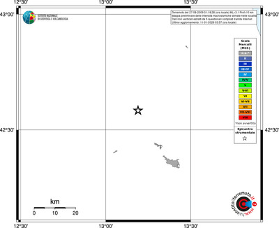Mappa MCS - territori località