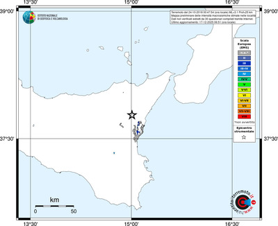 Mappa EMS - territori località