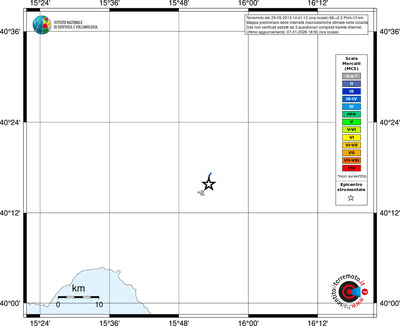 Mappa MCS - territori località