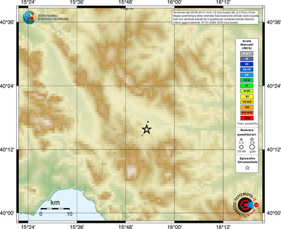 Mappa MCS - località