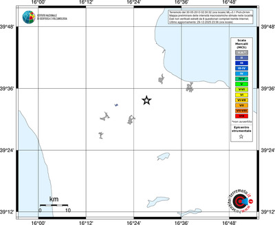 Mappa MCS - territori località