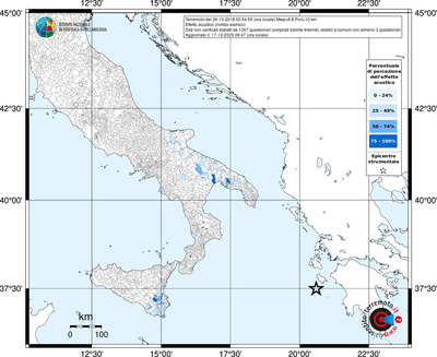 Mappa territorio comunale con almeno 3 questionari