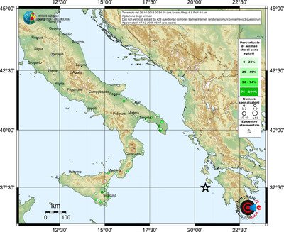 Mappa comuni con almeno 3 questionari
