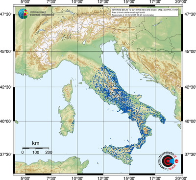 Area di invio delle email agli iscritti
