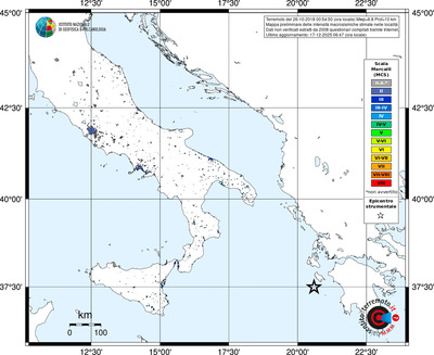 Mappa MCS - territori località