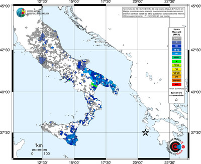 Mappa MCS - territori comuni