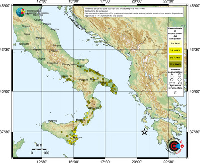 Mappa comuni con almeno 3 questionari