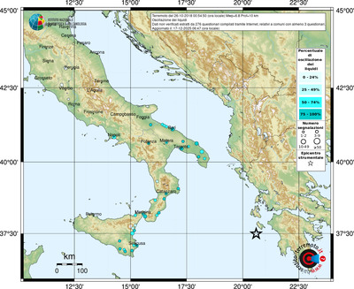 Mappa comuni con almeno 3 questionari