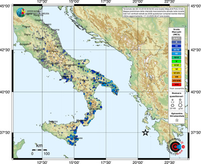 Mappa MCS - località