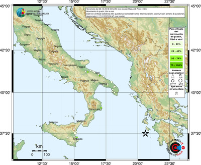 Mappa comuni con almeno 3 questionari