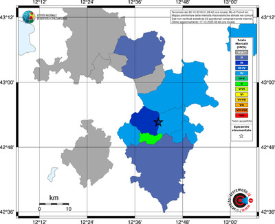 Mappa MCS - territori comuni