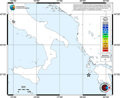 Mappa MCS - territori località