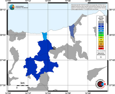 Mappa MCS - territori comuni