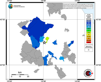 Mappa EMS - territori comuni
